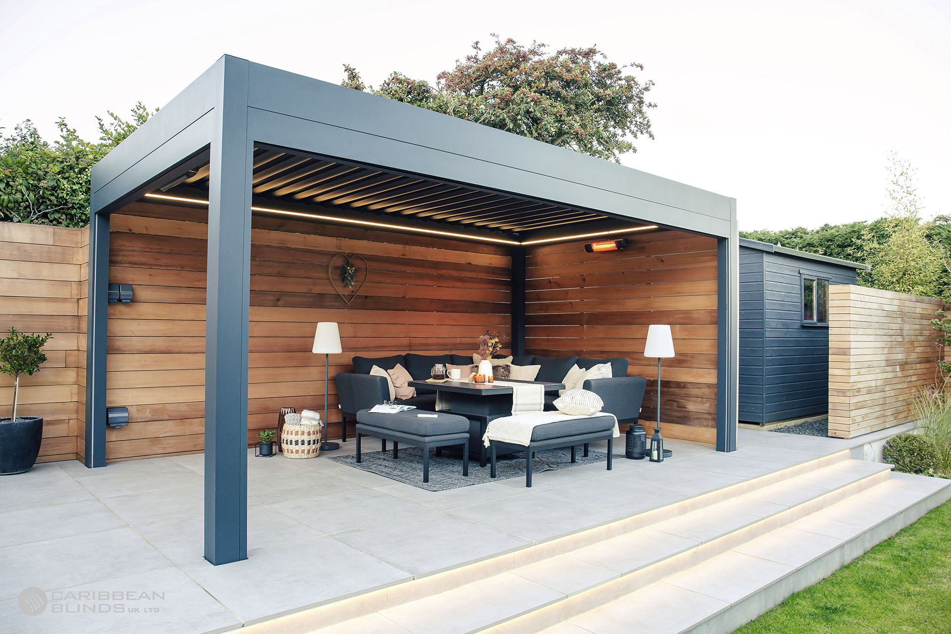 Prestige outdoor living pod exterior view