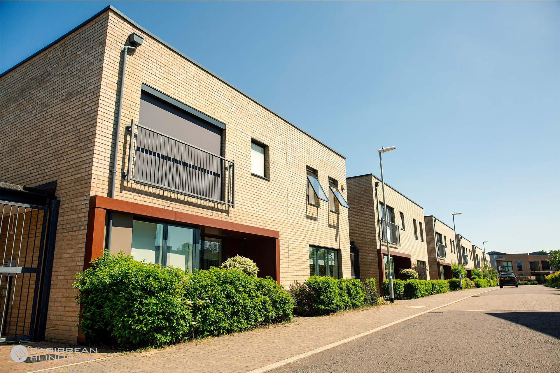 Antiguan External Roller Blind Grey 29