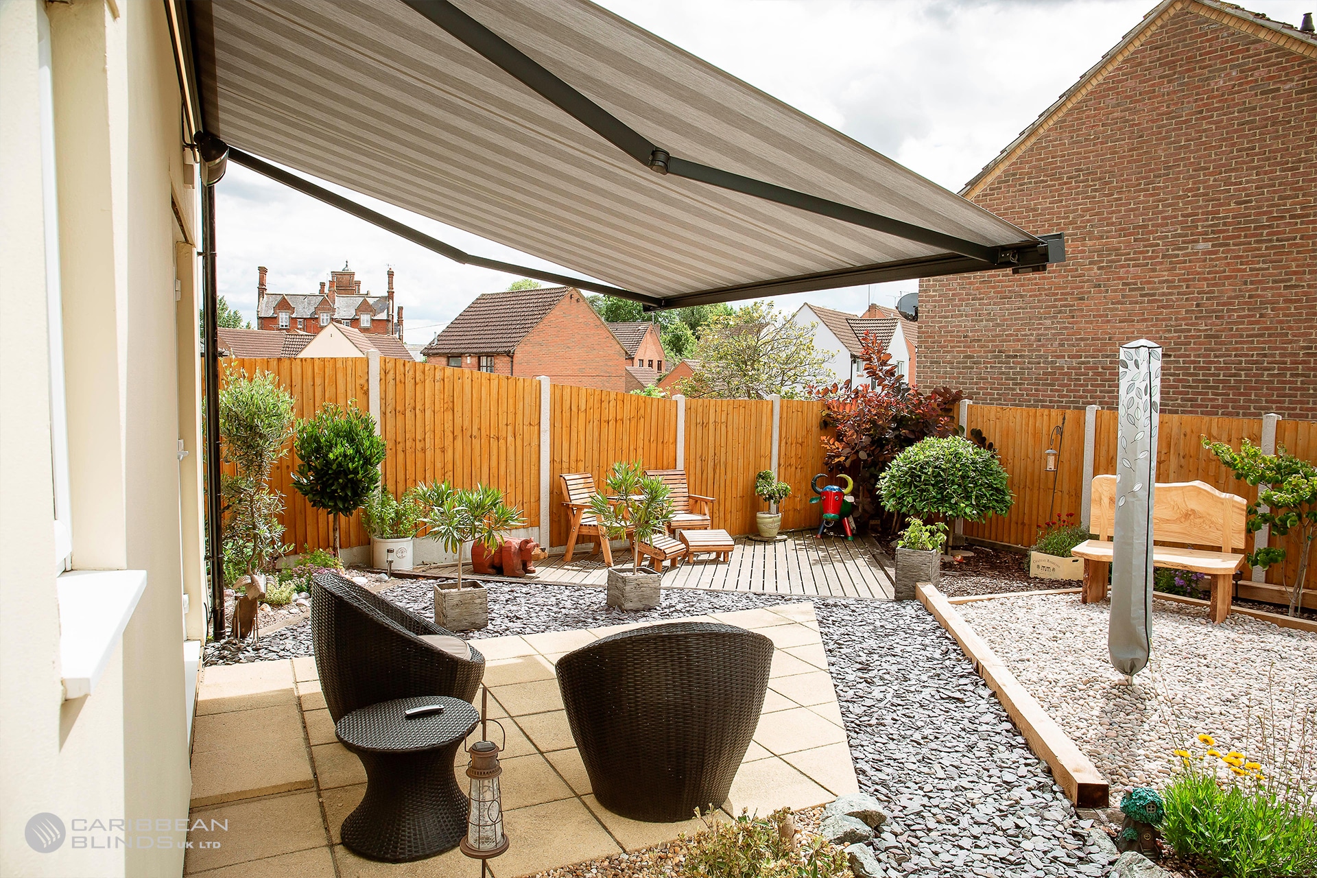 Cuba Patio Awning Grey 5