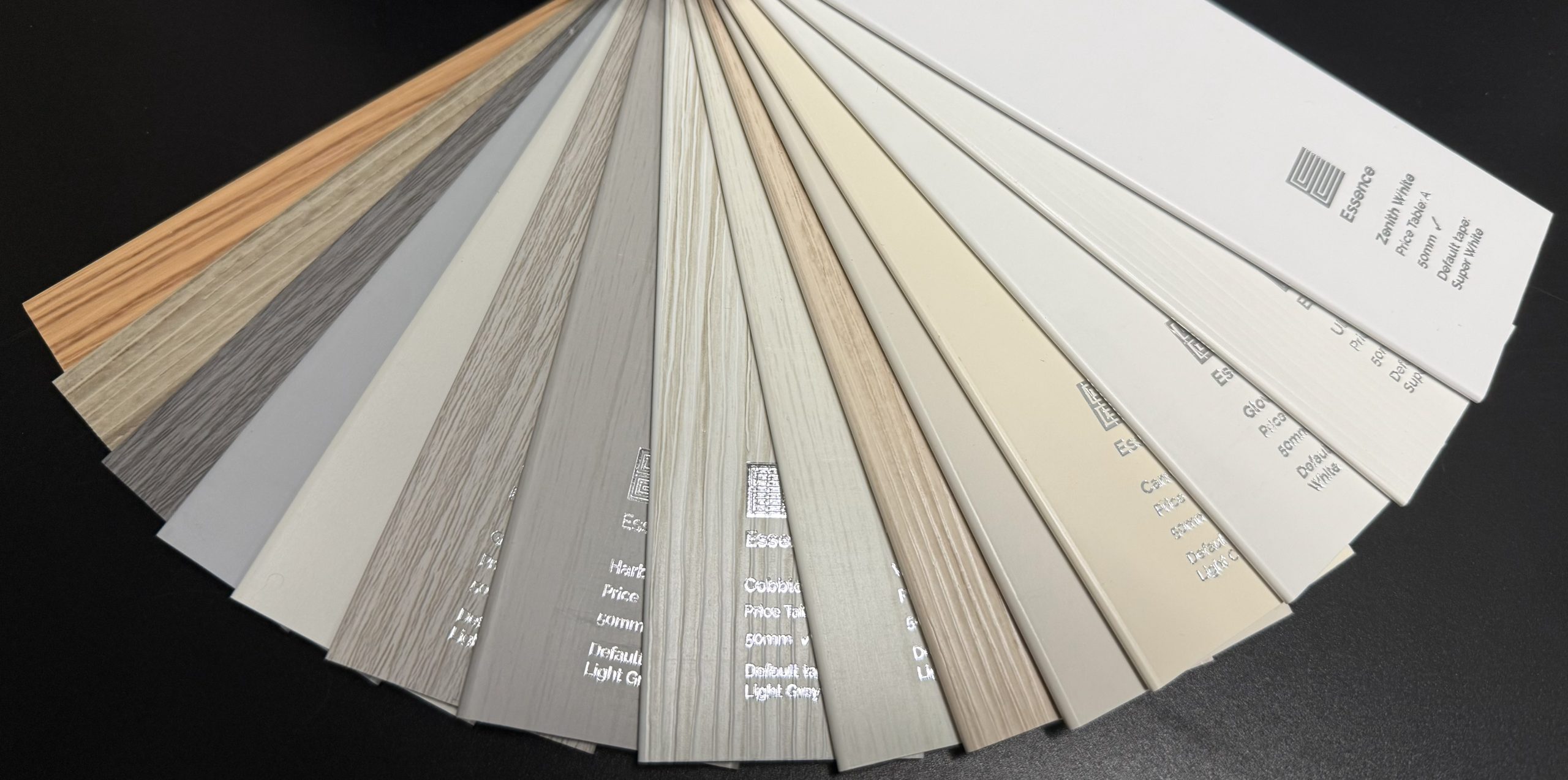 Essence faux wood Venetian blinds