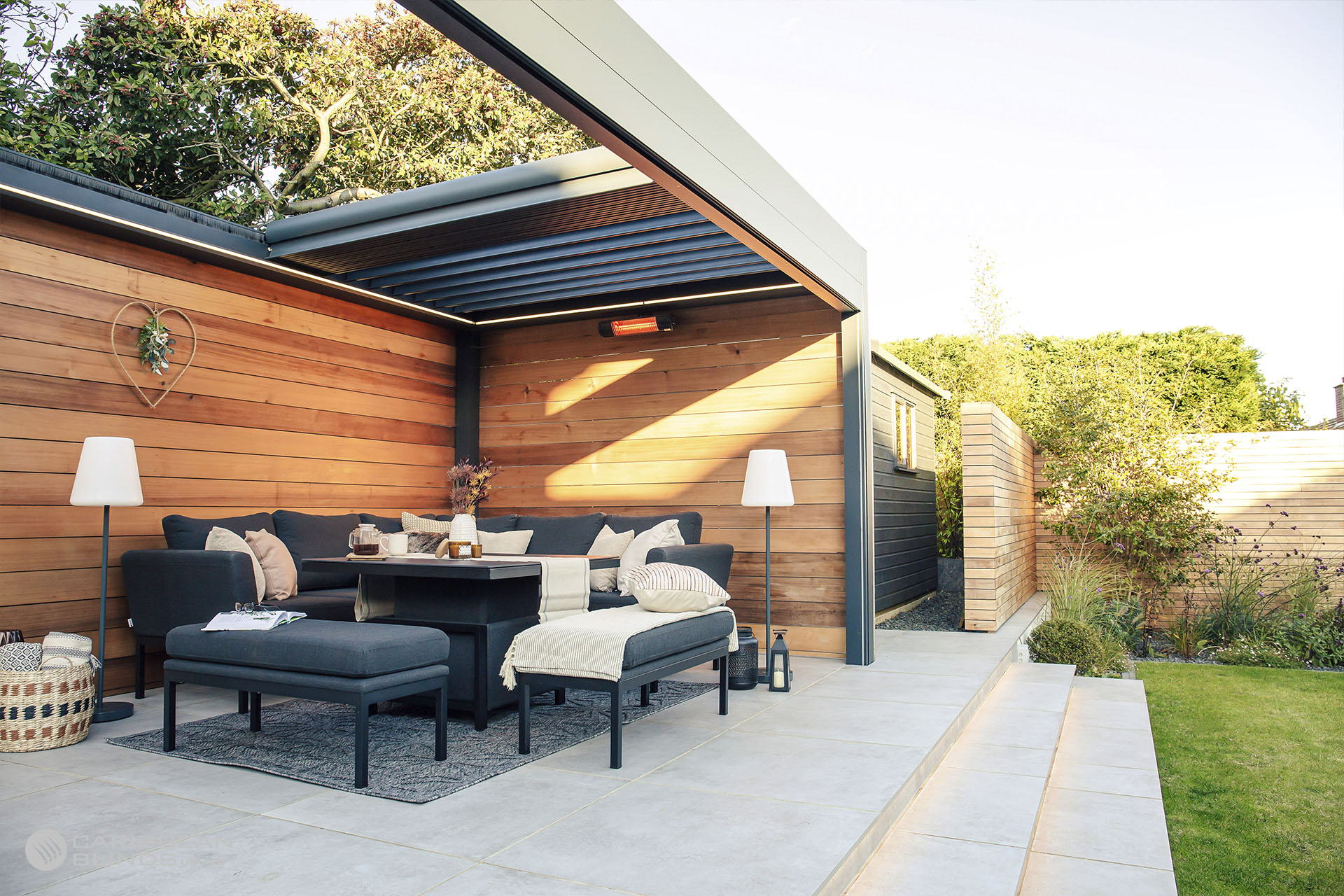 Prestige outdoor living pod grey 39