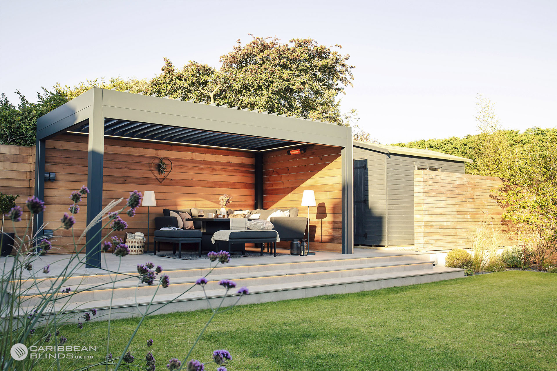 Prestige outdoor living pod grey 40