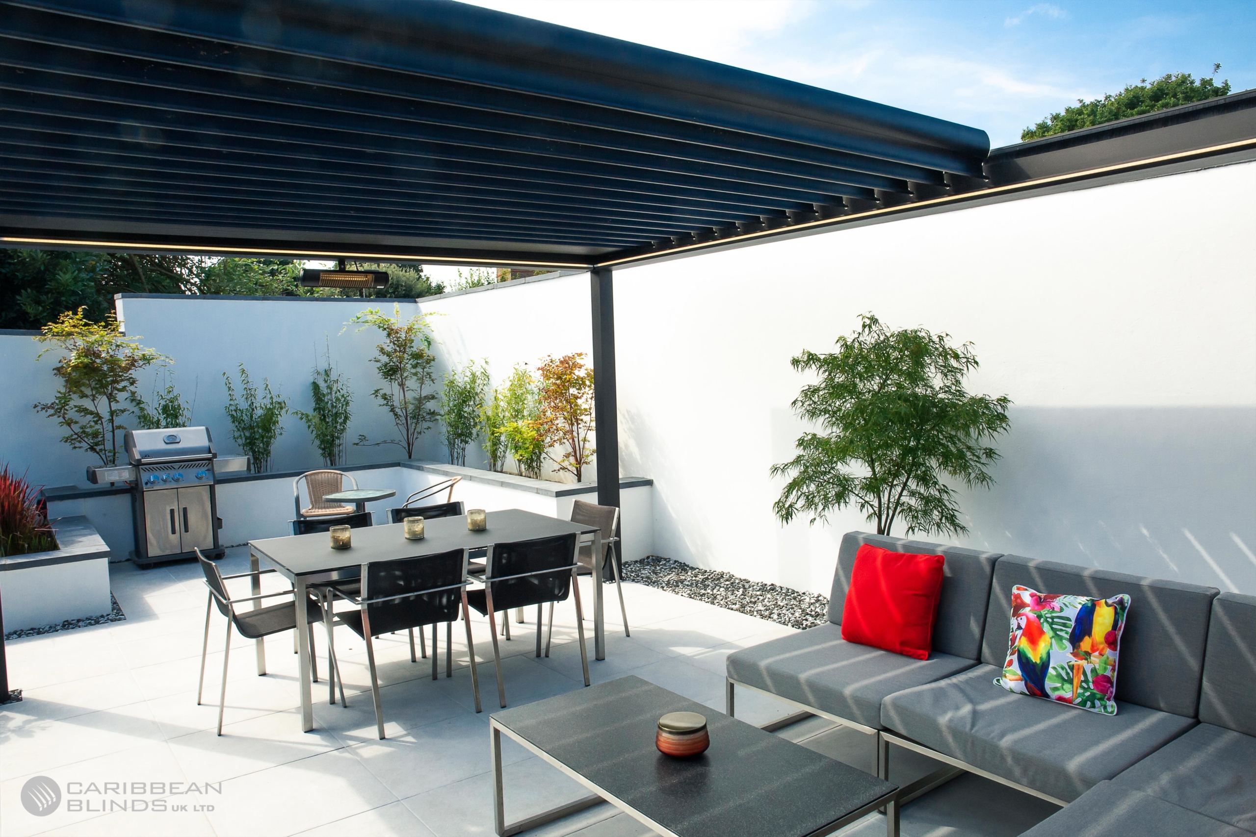 Stylish garden pergola design