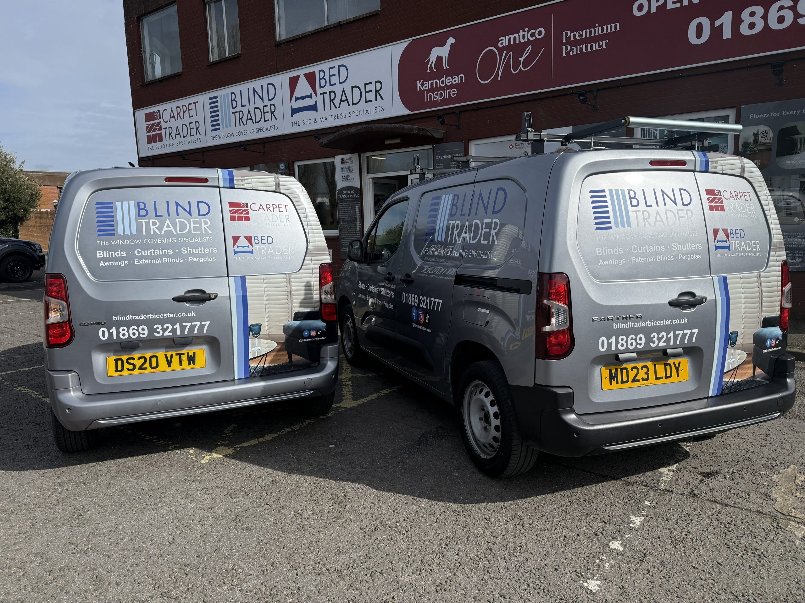 Blind Trader van with new graphics