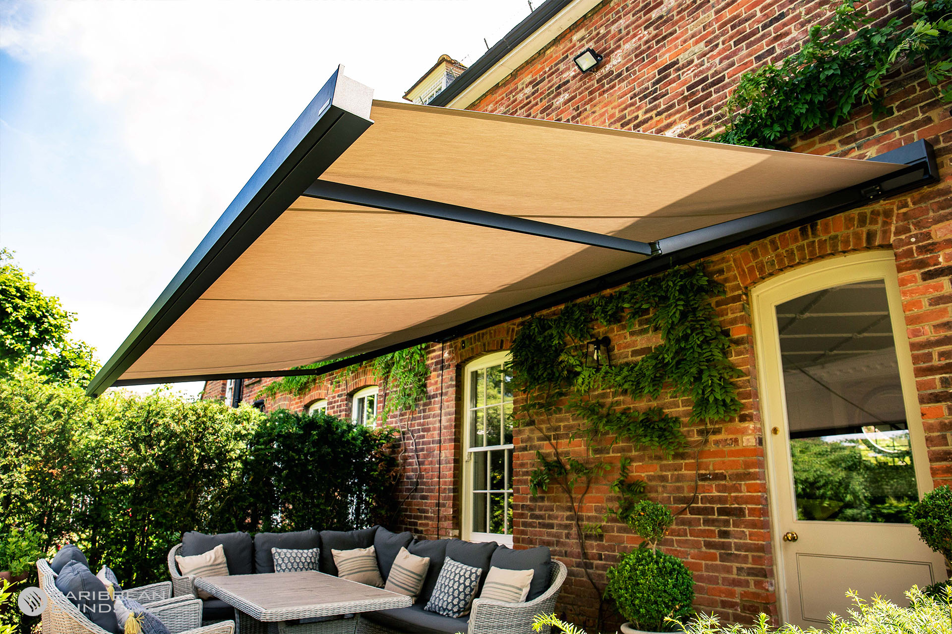 Luxury awning design detail